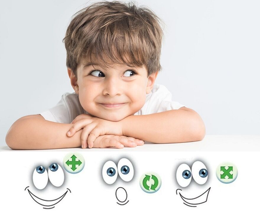 gymnastique visuelle pour malvoyants pour enfants